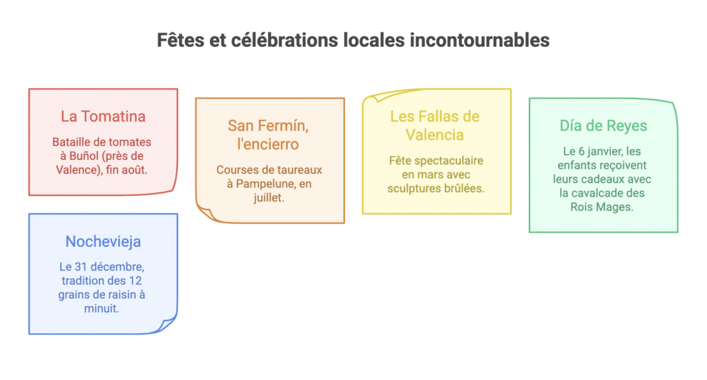 Coutumes et traditions en Espagne : Fêtes et célébrations locales incontournables